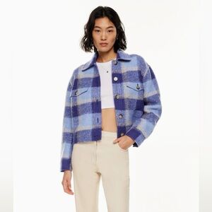 Aritzia Wilfred Free Cropper Wool Jacket